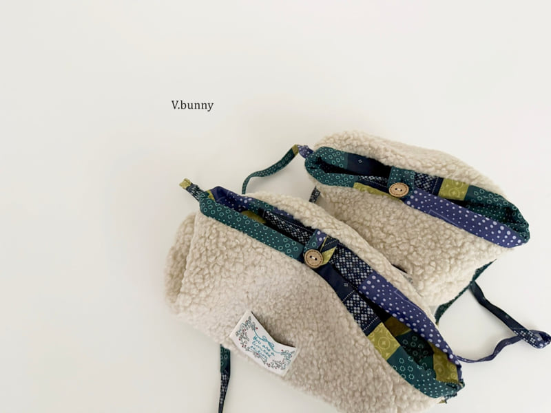 V Bunny - Korean Children Fashion - #kidsshorts - Reversible Fleece Bag - 4