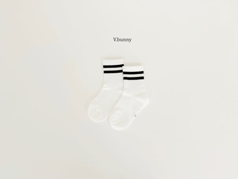 V Bunny - Korean Children Fashion - #kidzfashiontrend - 63 Socks Set - 7