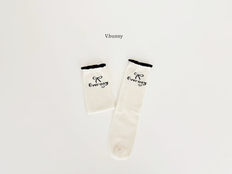 V Bunny - Korean Children Fashion - #kidzfashiontrend - Everyday Socks Set - 6