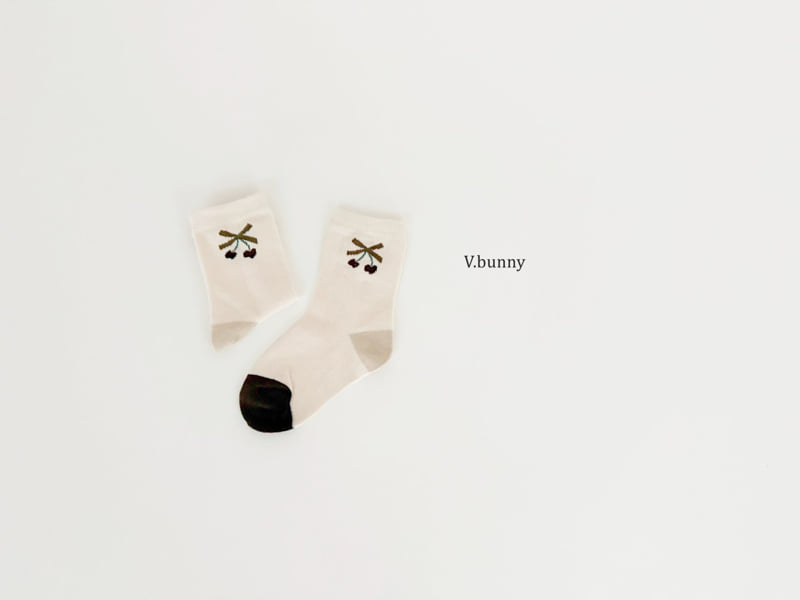 V Bunny - Korean Children Fashion - #kidsstore - Emma Socks Set - 4
