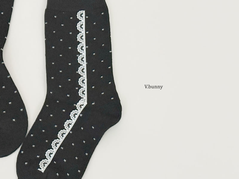 V Bunny - Korean Children Fashion - #kidzfashiontrend - Mini Dot Socks Set - 10