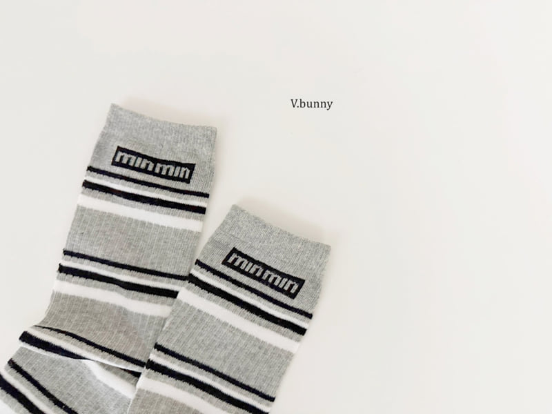 V Bunny - Korean Children Fashion - #kidzfashiontrend - Basic Socks Set - 9