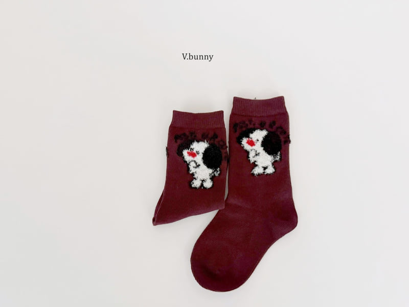 V Bunny - Korean Children Fashion - #Kfashion4kids - Choco Socks Set - 4