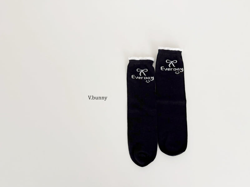 V Bunny - Korean Children Fashion - #littlefashionista - Everyday Socks Set - 8