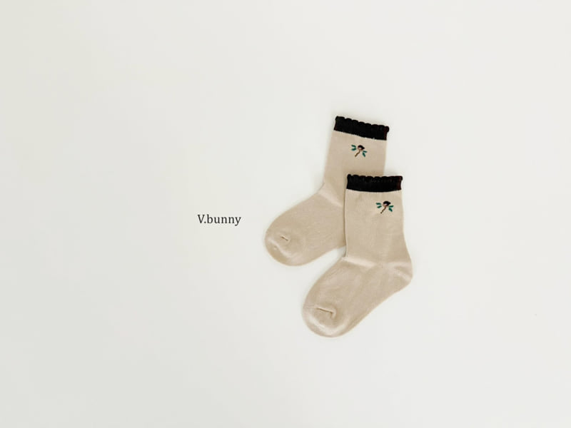 V Bunny - Korean Children Fashion - #littlefashionista - Emma Socks Set - 6