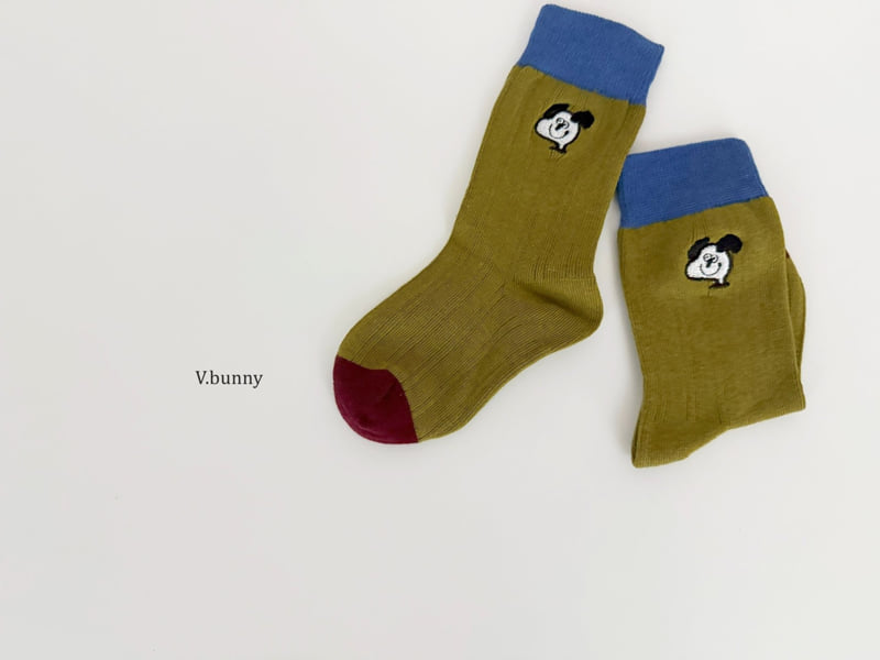 V Bunny - Korean Children Fashion - #littlefashionista - Simply Socks Set - 6