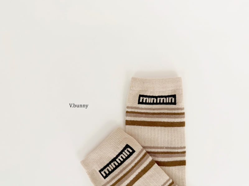 V Bunny - Korean Children Fashion - #littlefashionista - Basic Socks Set - 11