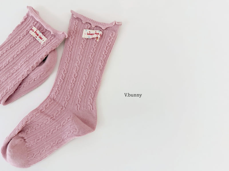 V Bunny - Korean Children Fashion - #magicofchildhood - Miu Socks Set - 5