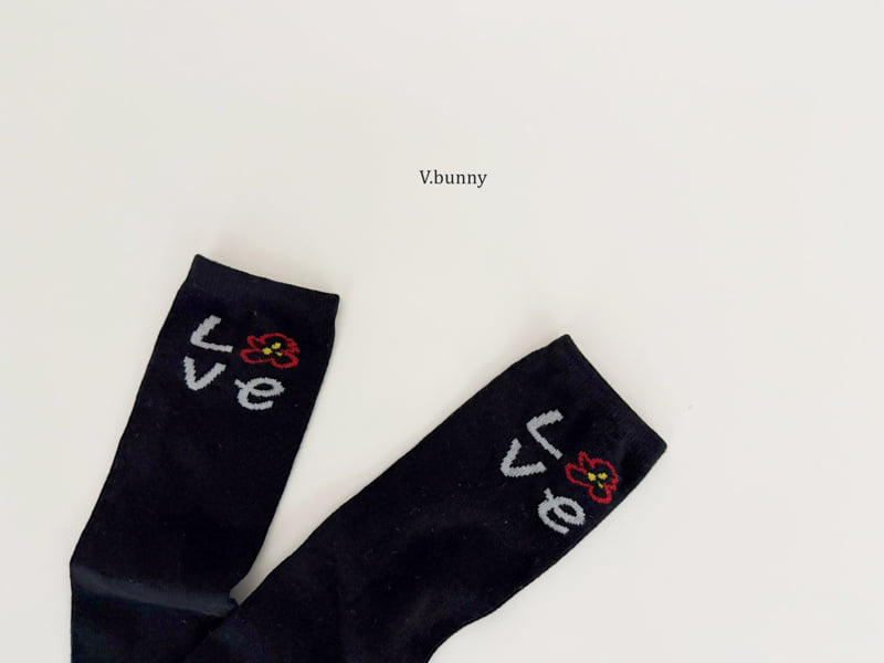 V Bunny - Korean Children Fashion - #magicofchildhood - Love Tulip Socks Set - 9