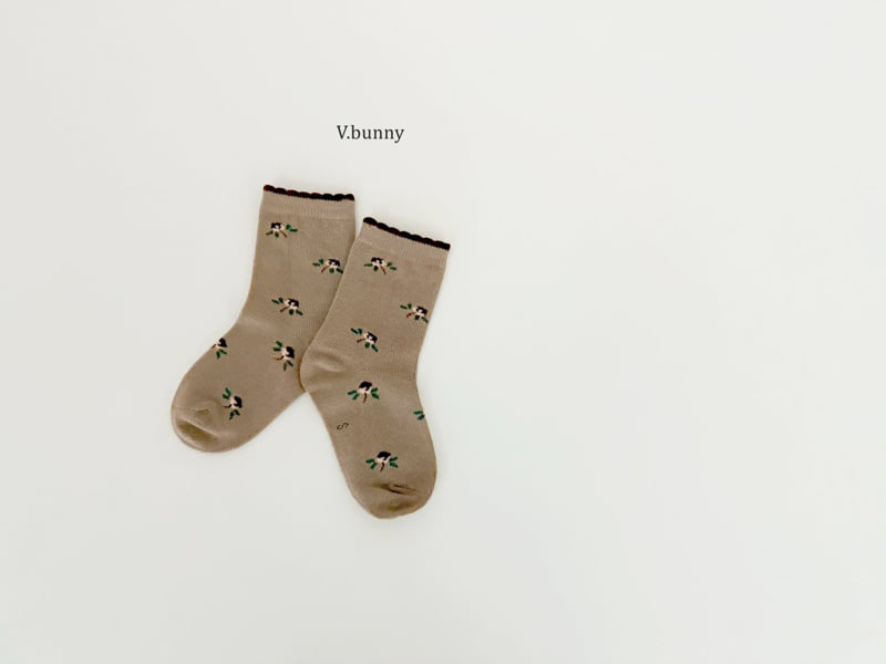 V Bunny - Korean Children Fashion - #magicofchildhood - Emma Socks Set - 7