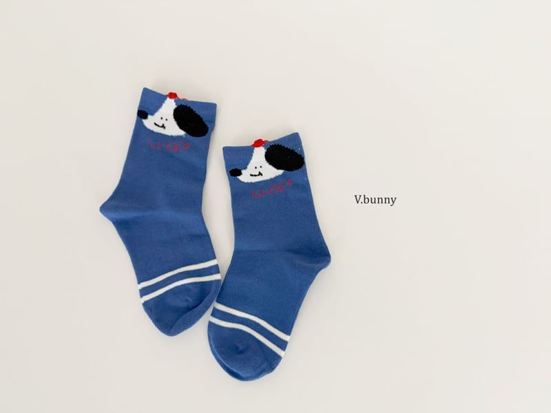 V Bunny - Korean Children Fashion - #littlefashionista - Dogo Socks Set - 4