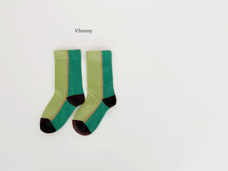 V Bunny - Korean Children Fashion - #minifashionista - Choco Socks Set - 6