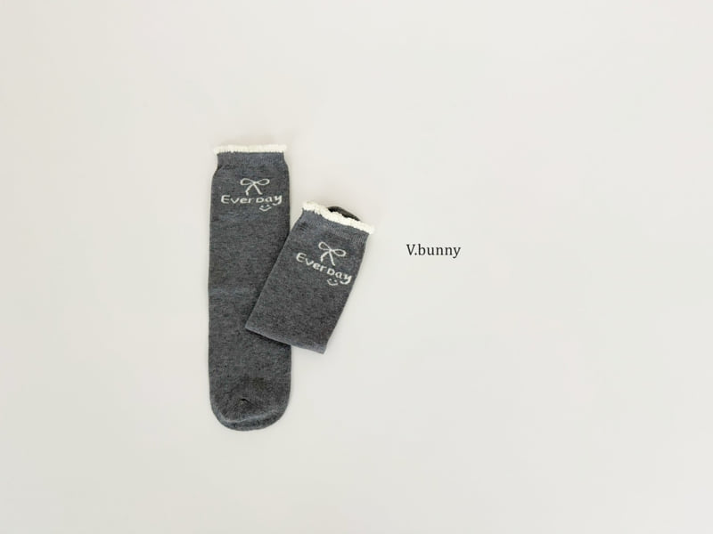 V Bunny - Korean Children Fashion - #minifashionista - Everyday Socks Set - 10