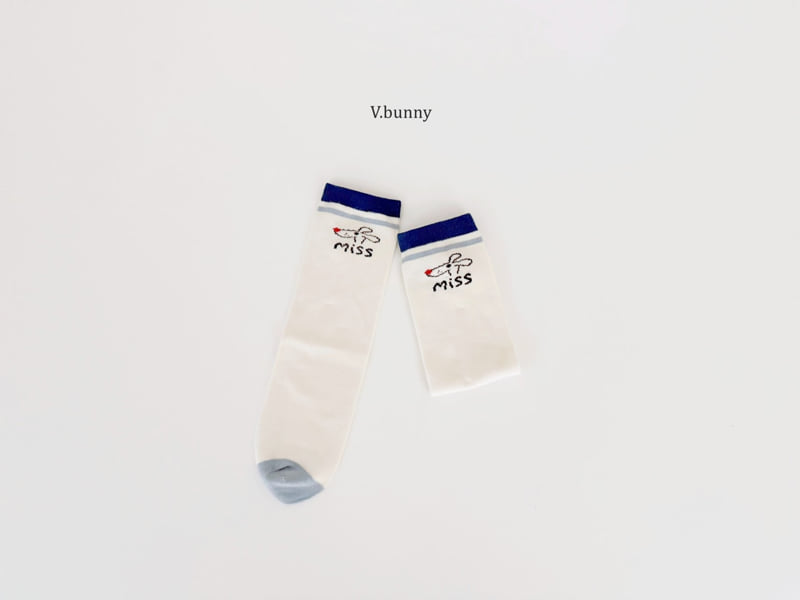 V Bunny - Korean Children Fashion - #minifashionista - Miss Miss Socks Set - 6