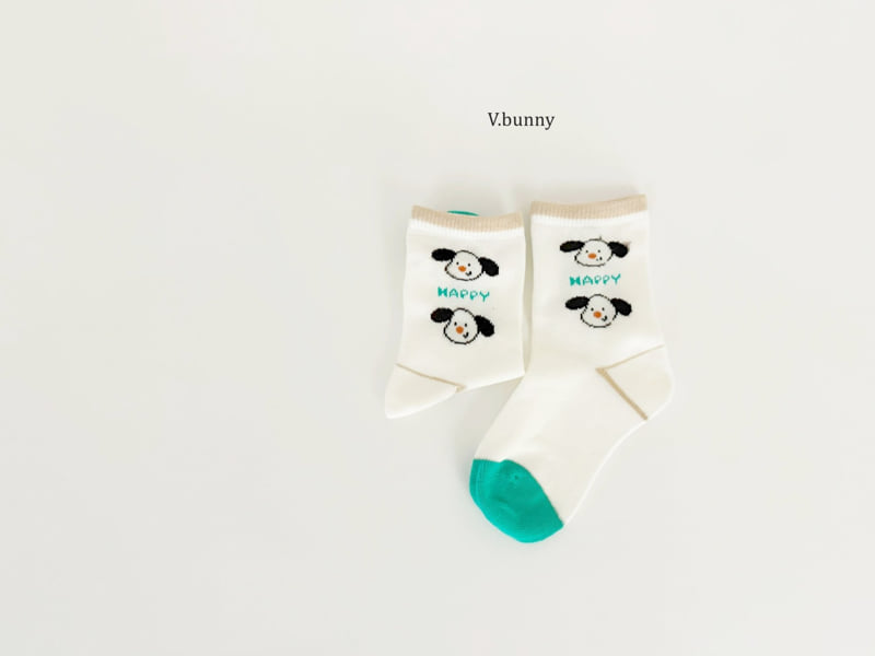 V Bunny - Korean Children Fashion - #minifashionista - Dogo Socks Set - 5