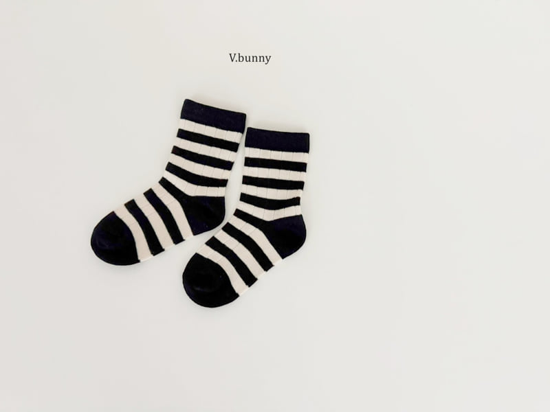 V Bunny - Korean Children Fashion - #minifashionista - Big Big Socks Set - 8
