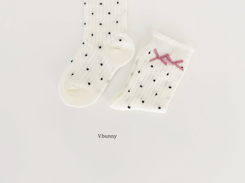 V Bunny - Korean Children Fashion - #prettylittlegirls - Miu Socks Set - 7