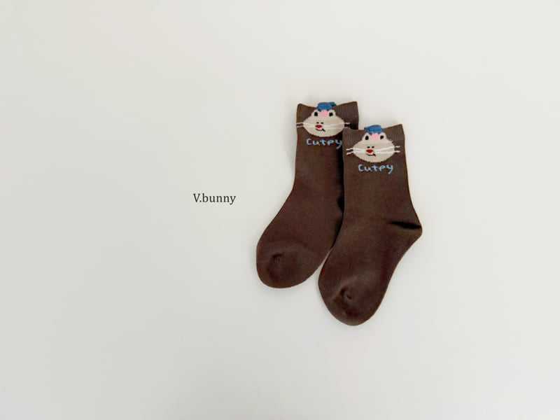 V Bunny - Korean Children Fashion - #prettylittlegirls - Q-Pie Socks Set - 5