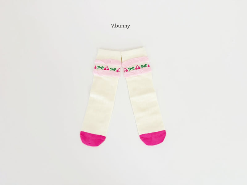 V Bunny - Korean Children Fashion - #prettylittlegirls - Colorful Socks Set - 8