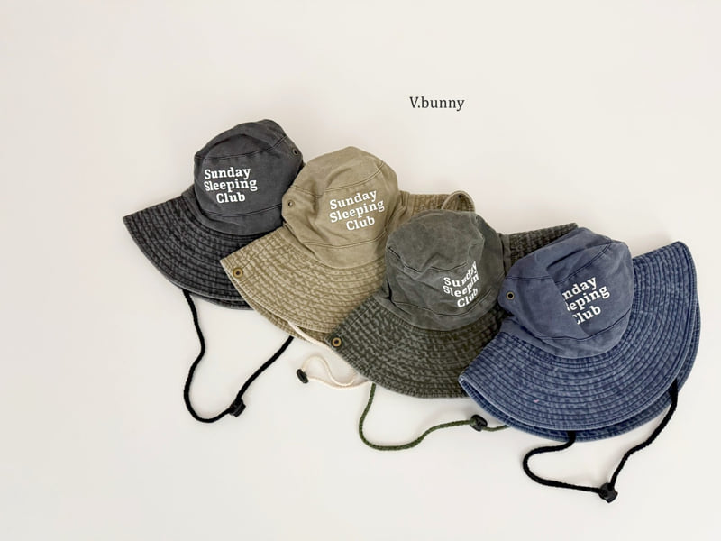 V Bunny - Korean Children Fashion - #prettylittlegirls - Sleeping Bucket Hat - 2