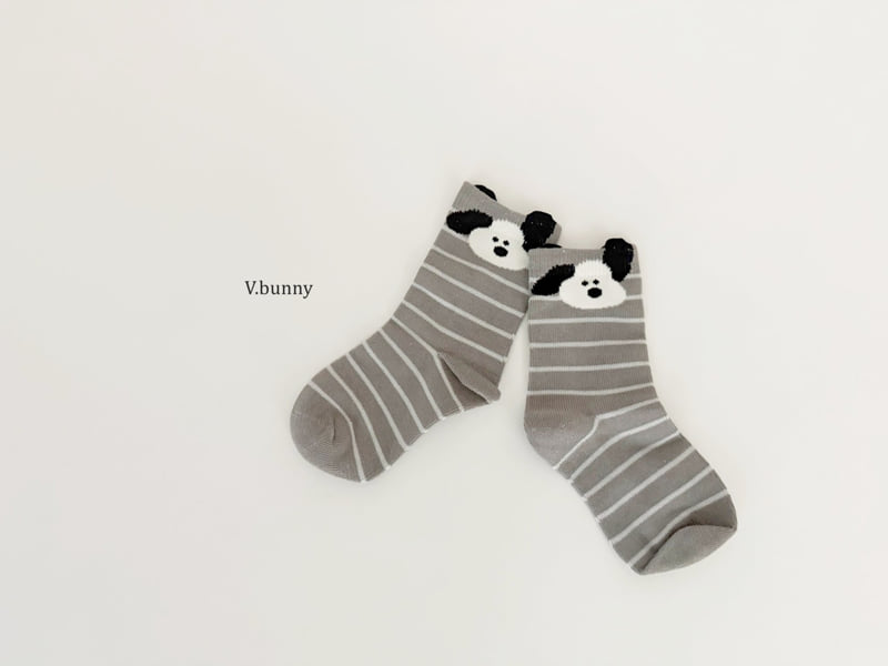 V Bunny - Korean Children Fashion - #prettylittlegirls - Dogo Socks Set - 6