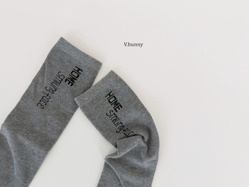 V Bunny - Korean Children Fashion - #stylishchildhood - Face Socks Set - 11