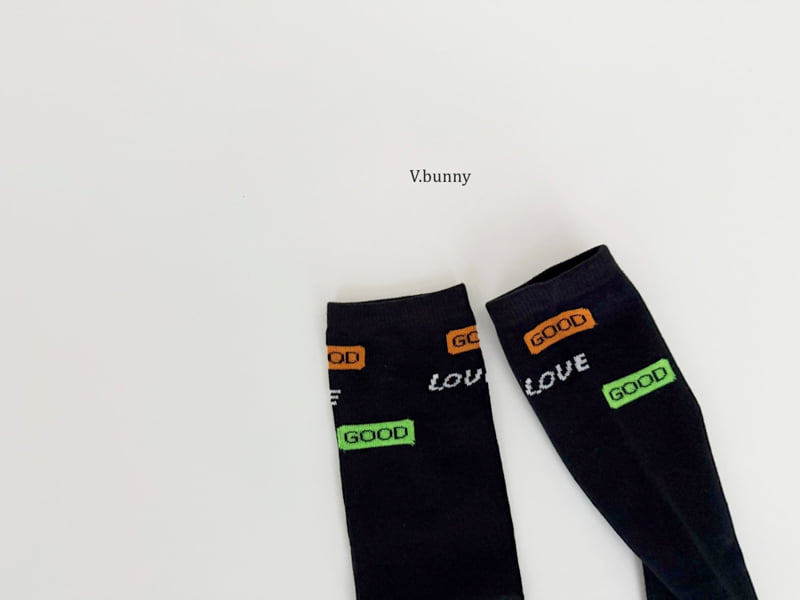 V Bunny - Korean Children Fashion - #stylishchildhood - Hello Love Socks Set - 9