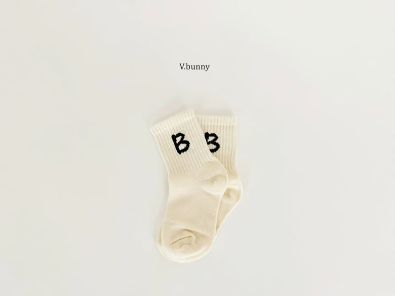 V Bunny - Korean Children Fashion - #stylishchildhood - Question Socks Set - 7