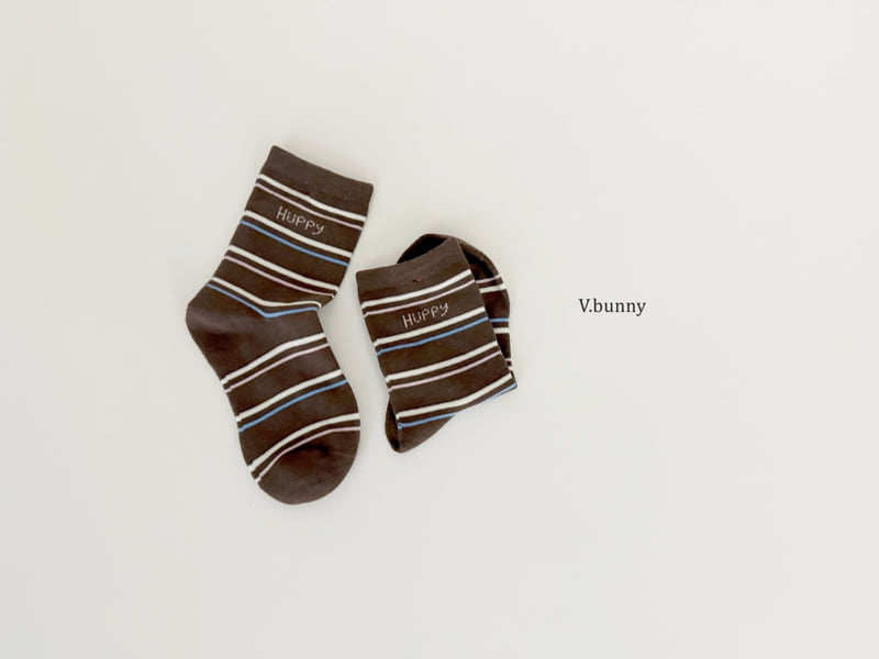 V Bunny - Korean Children Fashion - #stylishchildhood - Dot Dog Socks Set - 6
