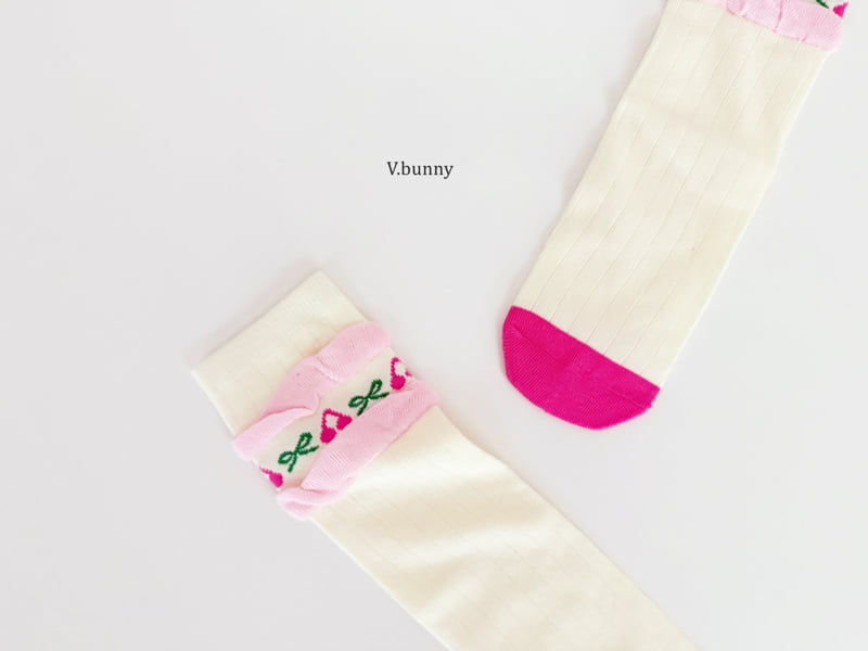 V Bunny - Korean Children Fashion - #todddlerfashion - Colorful Socks Set - 9
