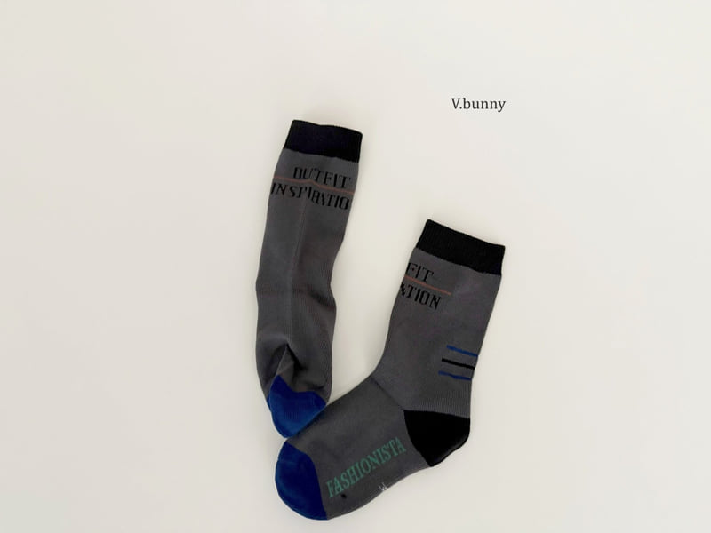 V Bunny - Korean Children Fashion - #todddlerfashion - Fashionista Socks Set - 6