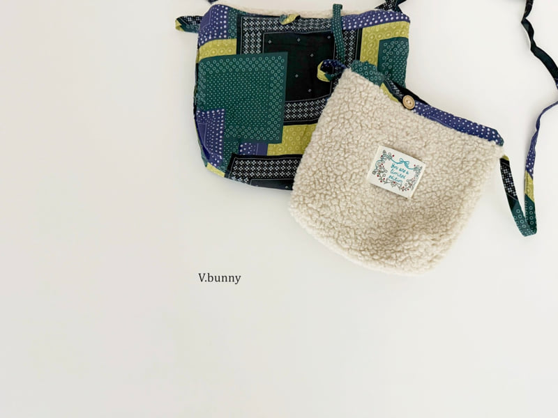 V Bunny - Korean Children Fashion - #todddlerfashion - Reversible Fleece Bag - 11