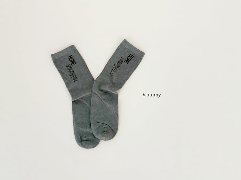 V Bunny - Korean Children Fashion - #toddlerclothing - Face Socks Set - 10