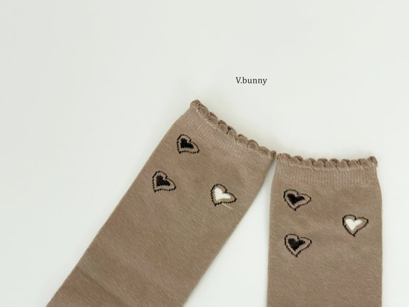 V Bunny - Korean Children Fashion - #toddlerclothing - Rain Flower Socks Set - 7