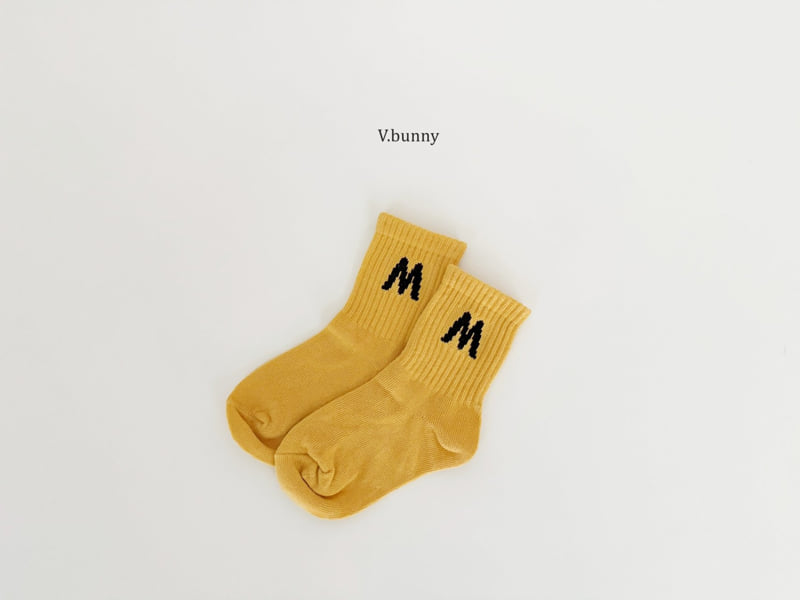 V Bunny - Korean Children Fashion - #toddlerclothing - Question Socks Set - 6
