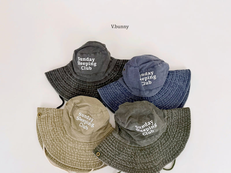 V Bunny - Korean Children Fashion - #todddlerfashion - Sleeping Bucket Hat - 4
