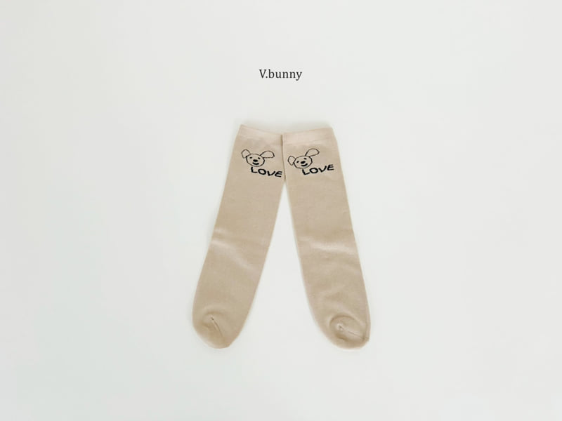 V Bunny - Korean Children Fashion - #toddlerclothing - Rich Socks Set - 8