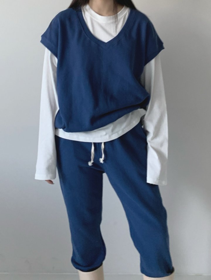 Via - Korean Women Fashion - #momslook - Vest Set - 5