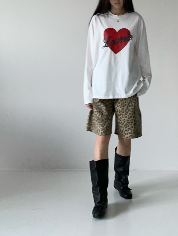 Via - Korean Women Fashion - #womensfashion - Lourrie Heart Tee - 4