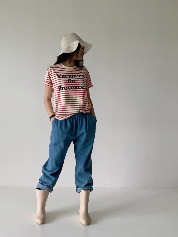 Via - Korean Women Fashion - #momslook - Denim Baggy Pants - 9