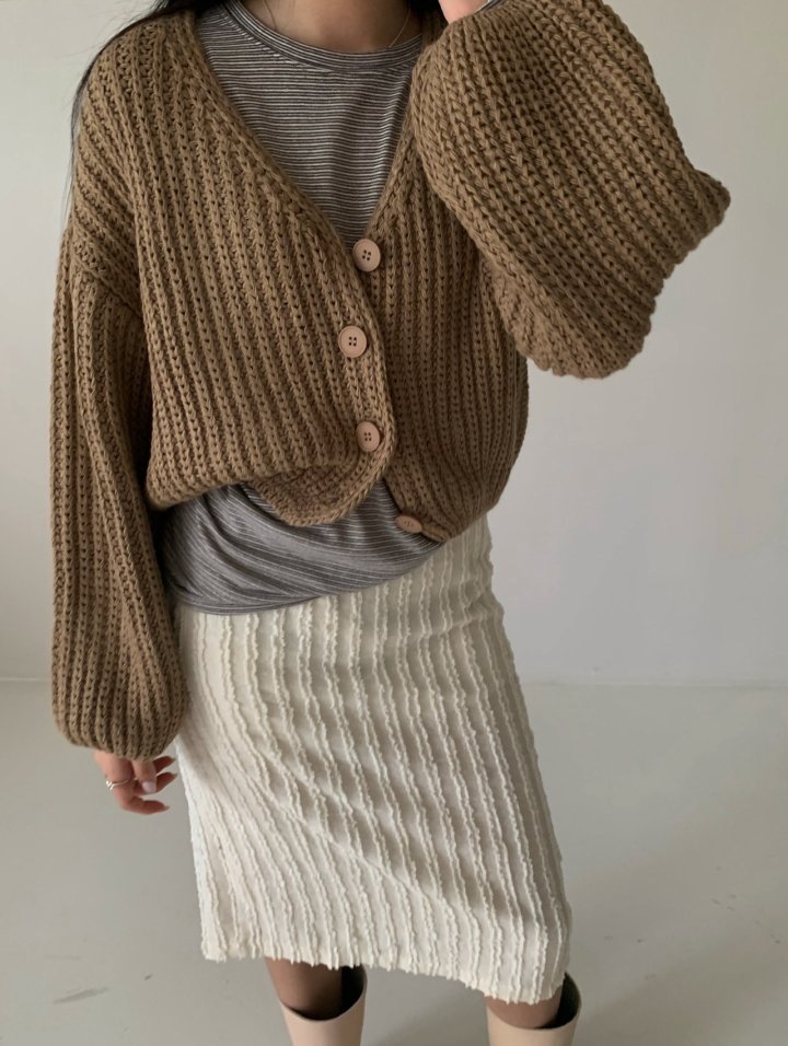 Via - Korean Women Fashion - #momslook - Bale Cardigan - 6