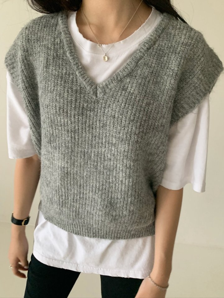Via - Korean Women Fashion - #momslook - Day Vest - 7
