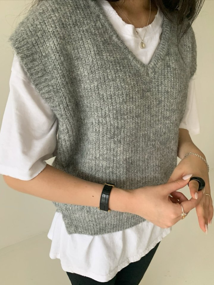 Via - Korean Women Fashion - #momslook - Day Vest - 9