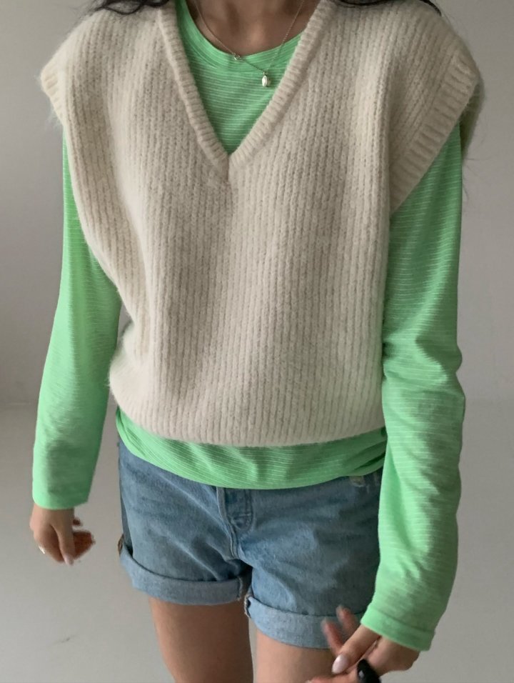 Via - Korean Women Fashion - #momslook - Day Vest - 5