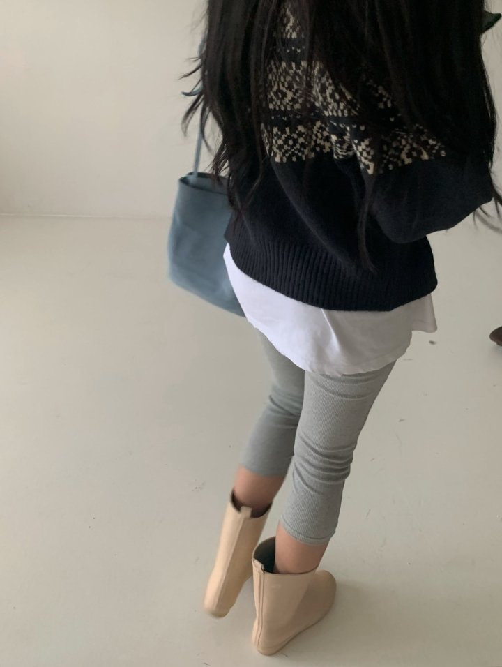 Via - Korean Women Fashion - #momslook - Midi Leggings - 5