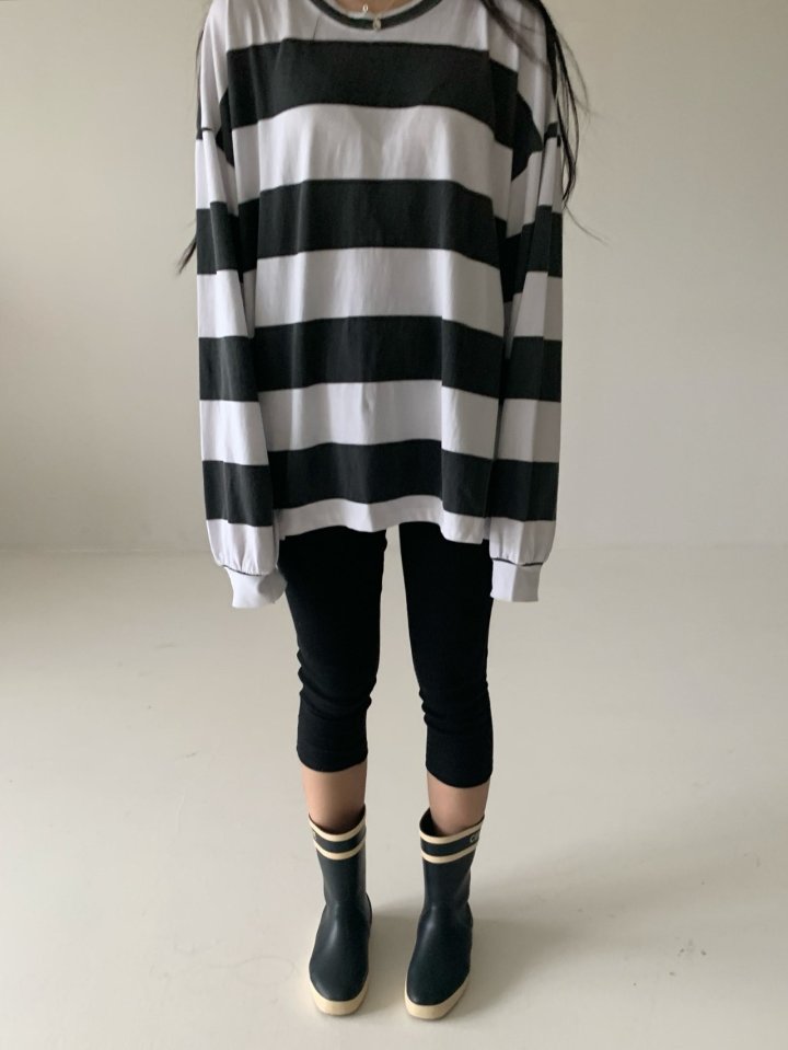 Via - Korean Women Fashion - #momslook - Midi Leggings - 2