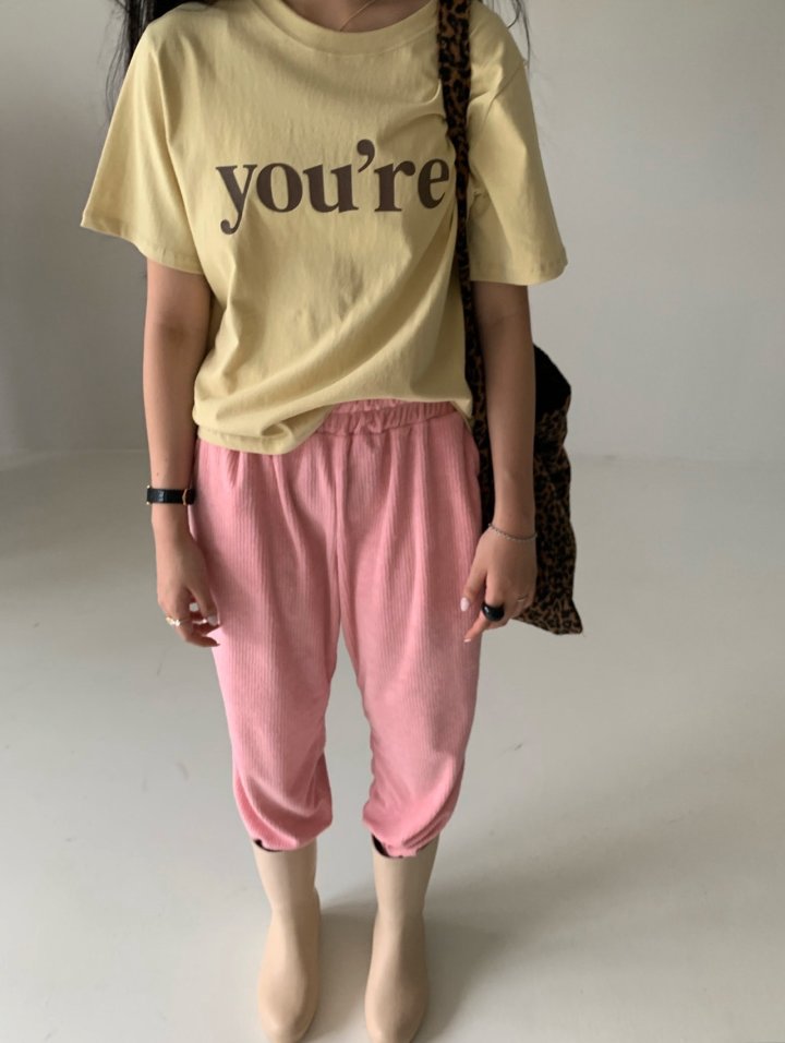 Via - Korean Women Fashion - #momslook - Youre Tee - 3