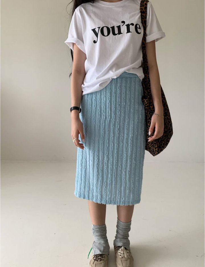 Via - Korean Women Fashion - #momslook - Youre Tee - 9