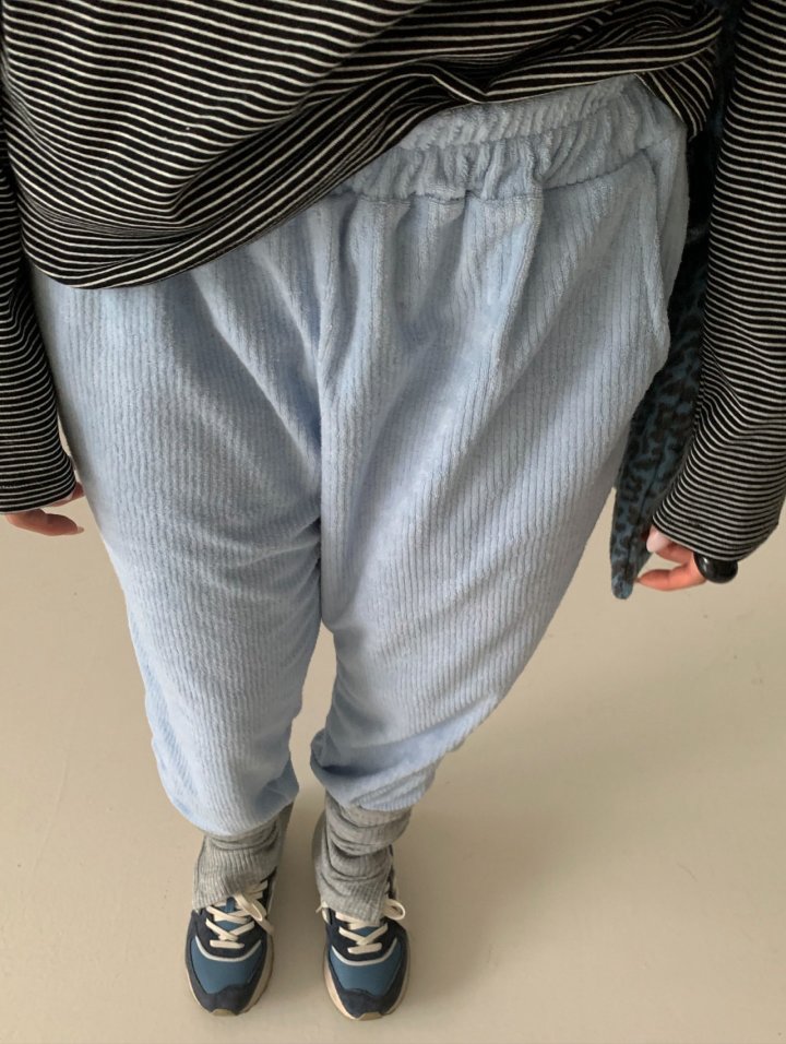 Via - Korean Women Fashion - #momslook - Terry Ribbed Pants - 6