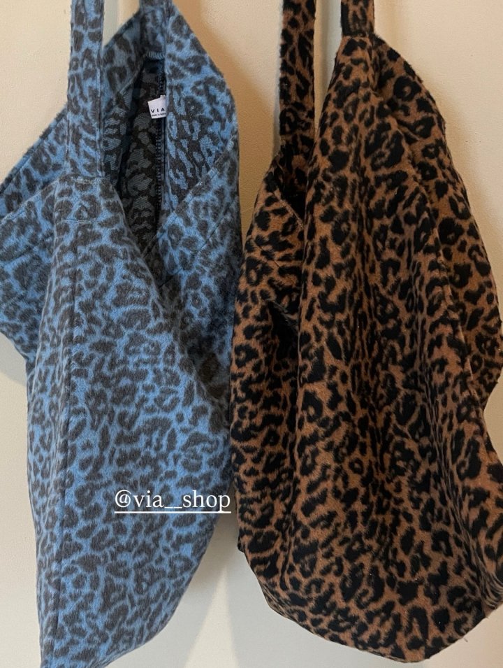 Via - Korean Women Fashion - #momslook - Hope Leopard Echo Bag - 6